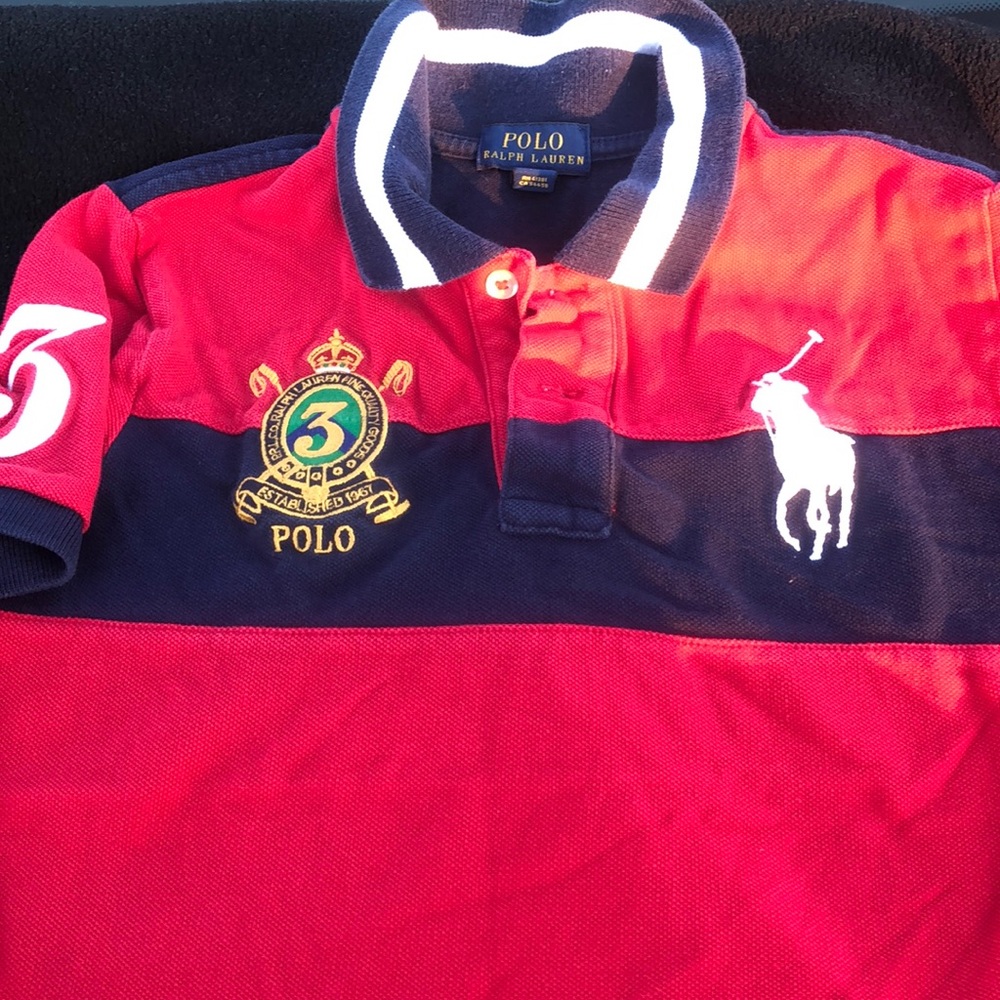 Big Boys Size 7-Polo Ralph Lauren Shirt